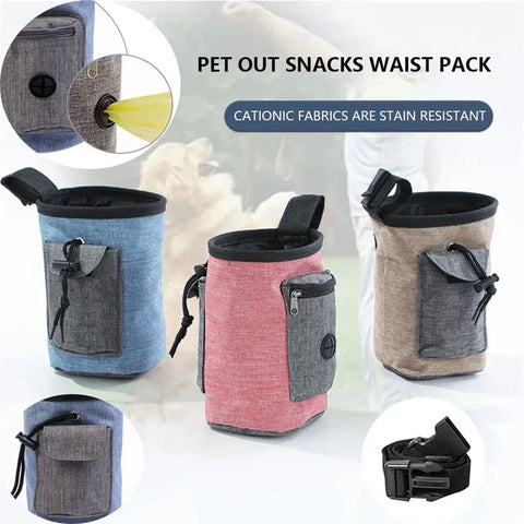 Dog Training Treat Pouch – Hands-Free Snack Bag for Agility & Obedience Training