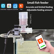 Smart USB Aquarium Feeder with Remote Control – Intelligent Timing Automatic Fish and Turtle Food Dispenser
