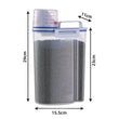 Dog Food Storage Bucket – Airtight Plastic Container for Pet Food, Cat &amp; Dog Grain Storage