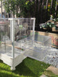 Bird Bath for birds  Parrots Tub Large Clear Transparent Swimming Pool Box for Birds to Splash and Play Parrot Shower Bathtub