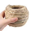 Natural Handmade Straw Bird Nest – Parrot & Pigeon House | Cozy Cage Bedroom for Small Birds & Pets