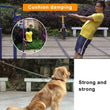 Braided Leather Dog Collar and Leash Set – Durable Genuine Cowhide for Medium & Large Dogs