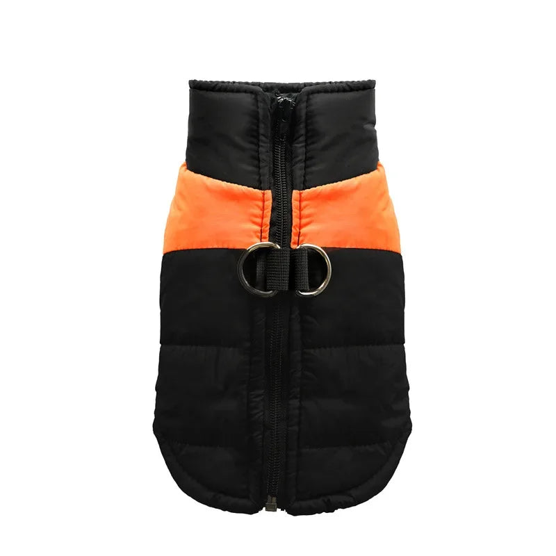 Pet Puppy Clothes Cat Clothing Autumn/Winter Warm Cotton Jacket Outdoor Waterproof Tank Top Small/Medium/Large Dog Costume