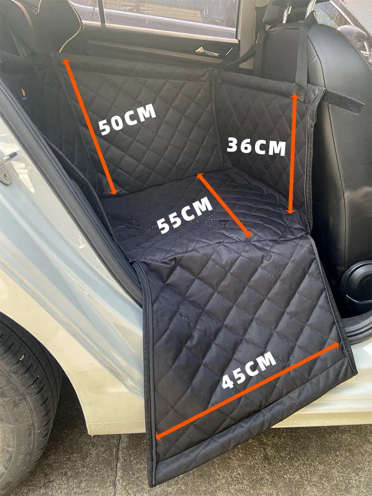 Waterproof Pet Car Seat Carrier – Portable Dog Travel Bag for All Breeds