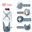 Waterproof Windproof Pet Chest Bag – Breathable Dog and Cat Carrier Backpack for Small Pets