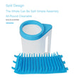 Booteely Large Dog Paw Cleaner with Soft Silicone Brush & Coral Fleece Towels – Easy-to-Use Muddy Paw Washer for Large Dogs