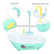 Automatic Bird Bath | Circulating Water Parrot Bathtub | Battery Powered Bird Shower Bowl for Cockatiel Budgie Lovebird Accessories