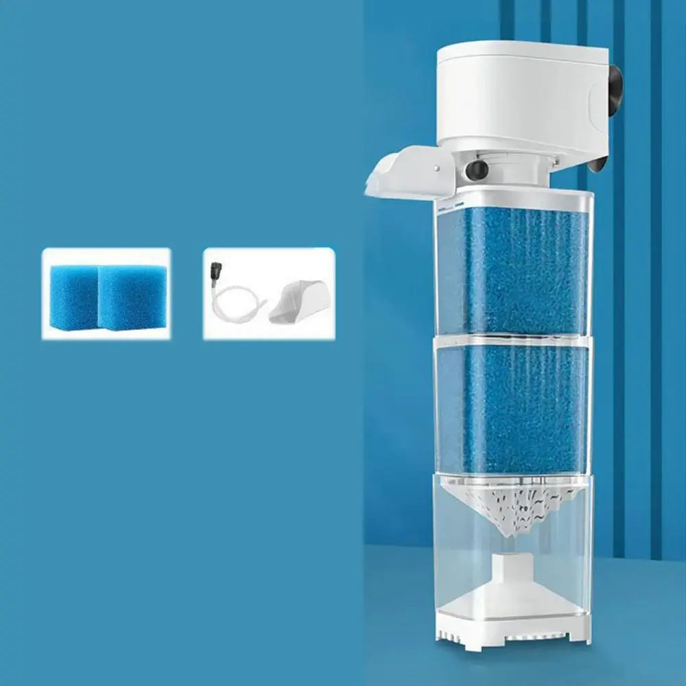 Mute Submersible Fish Tank Filter with Built-in Water Circulation Pump