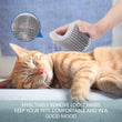 Cat Massage Brush – Self-Grooming Tool with Catnip | Wall/Door/Table Mountable Cat Massage Brush for Cats | Cat Toys