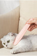 Cat Grooming Brush | Tongue-Textured Bristle Tool - Portable Stylish Durable | Pet Comb Brush for Cleaning Cat/Dog Hair