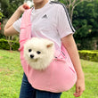 Portable Pet Shoulder Sling Carrier – Breathable Travel Bag for Small Dogs & Cats up to 7.5kg