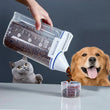 Dog Food Storage Bucket – Airtight Plastic Container for Pet Food, Cat &amp; Dog Grain Storage