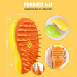 Cat Steamy Brush 3-in-1 | Electric Steam Pet Grooming & Massage Comb for Dogs/Cats