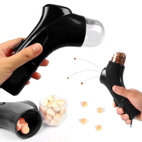 Portable Pet Treat Launcher Dispenser Toy for Dog & Cat Training Exercise