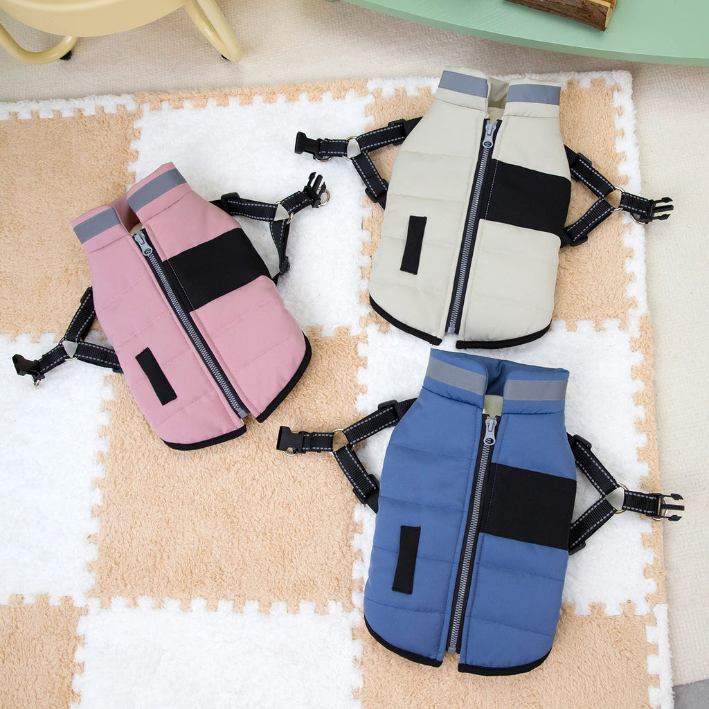 Warm Winter Clothes for Small & Medium Dogs | Windproof Puppy Jacket Vest | Chihuahua, French Bulldog & Yorkie Outfit