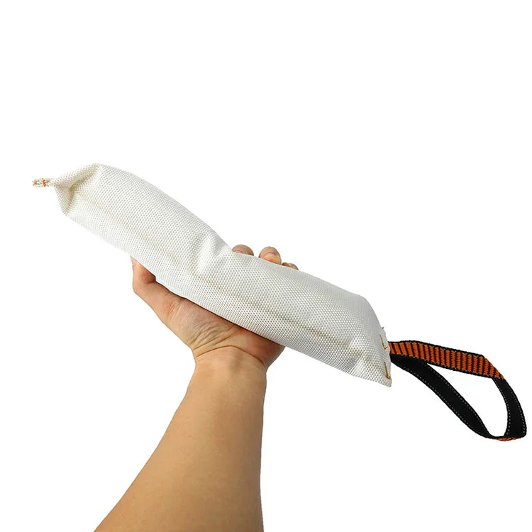 Dog Training Bite Tug Pillow Sleeve with 2 Rope Handles – Durable Chewing Toy for Malinois, German Shepherd, Rottweiler