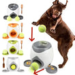 Smart Interactive Dog Training Toy – Tennis Ball Feeder & Snack Reward System