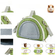 Portable Breathable Small Pet Carrier Bag – Travel Backpack for Hamsters, Guinea Pigs, Rabbits, Reptiles, and More