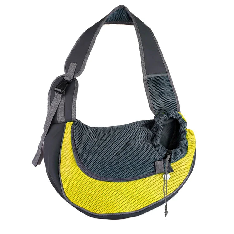 Pet Carrier Backpack Travel Tote | Mesh Sling Shoulder Bag for Cats/Dogs
