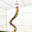 Parrot Bird Standing Toys | Cotton Rope Colorful Toy Chew Perches for Bird Cage | Woven Rope Bird Accessories | Parrot Toys