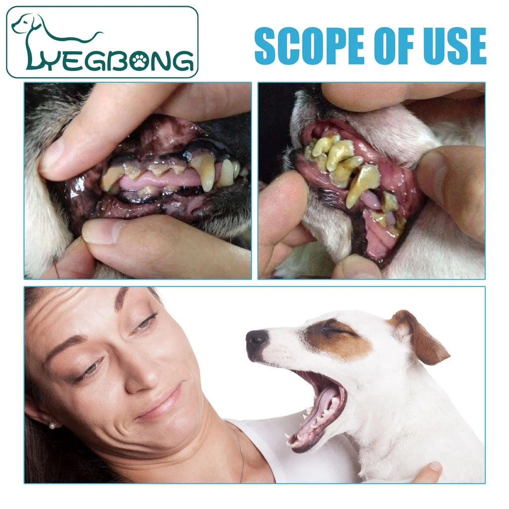 Pet Toothpaste | Cat & Dog Fresh Breath Toothpaste | Non-Harmful Teeth Care | Portable Dog Cleaning Tools | Maintenance Oral Care Device