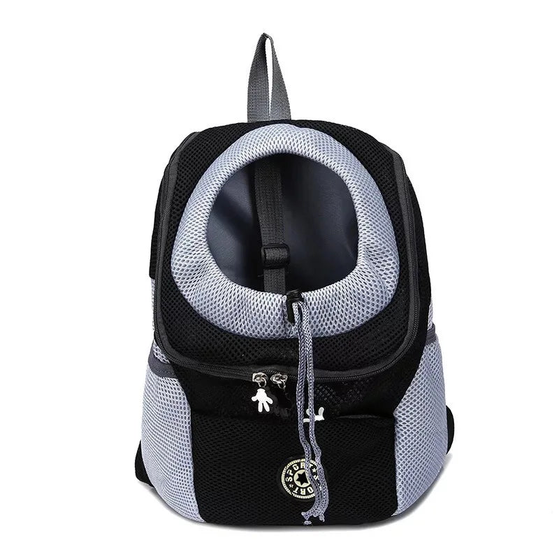 Breathable Dog Carrier Backpack – Travel Pet Bag for Small to Medium Dogs and Cats