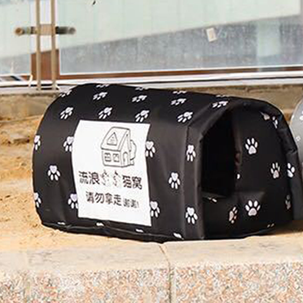 Winter Outdoor Cat House | Washable - Indoor & Outdoor Shelter | Keep Warm - Wide Applications | Pet House for Cats & Small Dogs