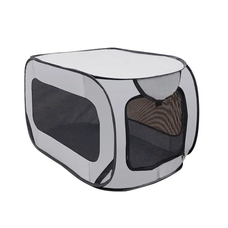 Portable Large Dog Bed Pop-Up Kennel – Indoor Outdoor Crate for Pets, Car Seat Kennel & Cat Bed