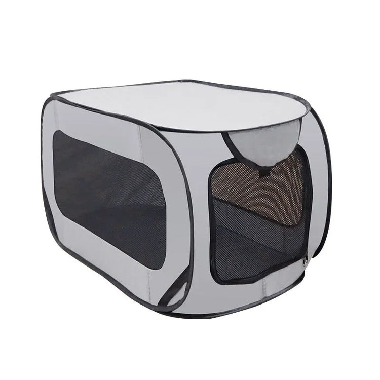 Portable Large Dog Bed Pop-Up Kennel – Indoor Outdoor Crate for Pets, Car Seat Kennel & Cat Bed