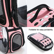 Cat Carrier Bag | Outdoor Pet Shoulder Bag | Portable Travel Carrier for Small Dogs and Cats