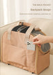 Pet Carrier Bag for Cats Travel Backpack/Transport for Dogs | Expandable Tunnel & Shoulder Strap Options
