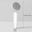 1Pc Cat Comb | Hair Removal | Pet Magic Comb | One Click Floating Hair Remover | Cat Dog Universal Cleaning | Grooming Beauty Supplies