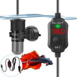 USB 10W Mini Aquarium Heater – Digital Display, Adjustable Temperature, for 1–5L Fish Tanks