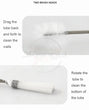 Stainless Steel Aquarium Spring Brush – Fish Tank Cleaning Tool & Filter Cleaner