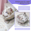 Colorful Warm Cat Collar| Waterproof Scarf Style | Anti-Lick & Bite Protective Collar for Post-Surgery | Stylish Recovery for Cats