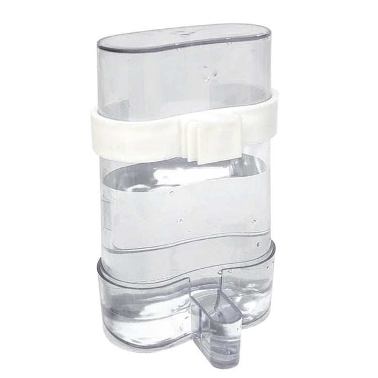Bird Water Feeder | Automatic Dispenser for Parrot, Parakeet | Cage Mount Waterer | No-Mess Bird Food Feeder for Cockatiel & Lovebird | 220ml