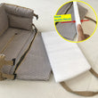 Portable Dog Car Seat Booster for Small Dogs and Cats – Soft, Comfortable Travel Carrier with Safety Straps