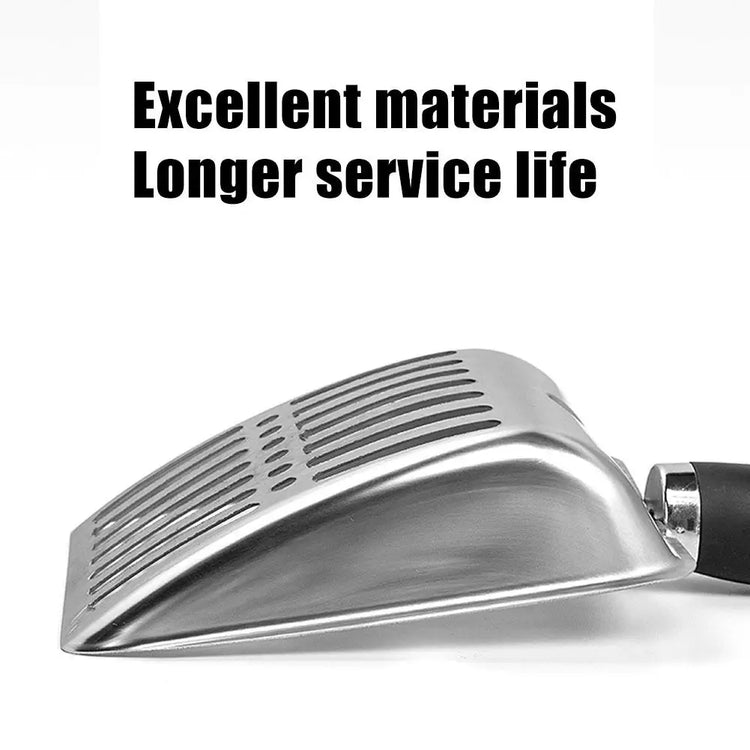 Cat Sand Cleaning — for Dog & Cat | Clean Feces Supplies | Cat Litter Shovel | Pet Cleaning Tool | Pet Products | Metal Long Handle Scoop
