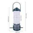 Bird Seed Feeder | Hanging Bird Feeder | Wild Bird Seed Feeder | Garden Paddock Bird Feeding Tool | Pet Supplies For Small Birds