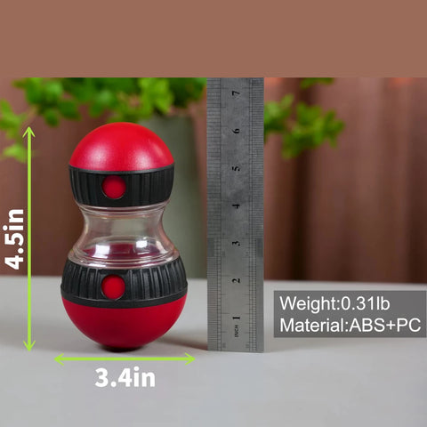 Interactive Dog Toy for Small to Large Dogs & Cats – IQ-Boosting Indoor Training Ball