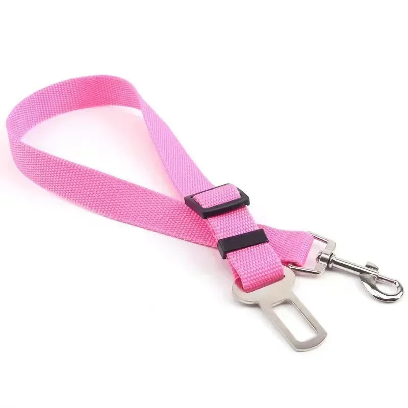 Adjustable Dog Car Seat Belt Harness – Safety Strap for Small Dogs and Cats