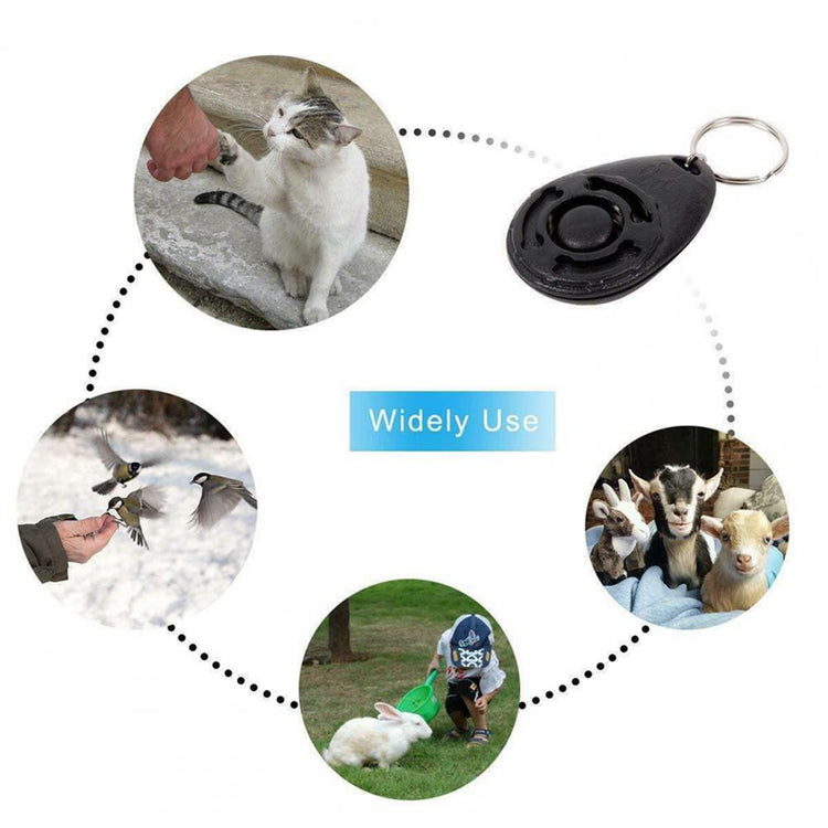 Dog Training Clicker with Adjustable Wrist Strap | Portable Pet Trainer Tool
