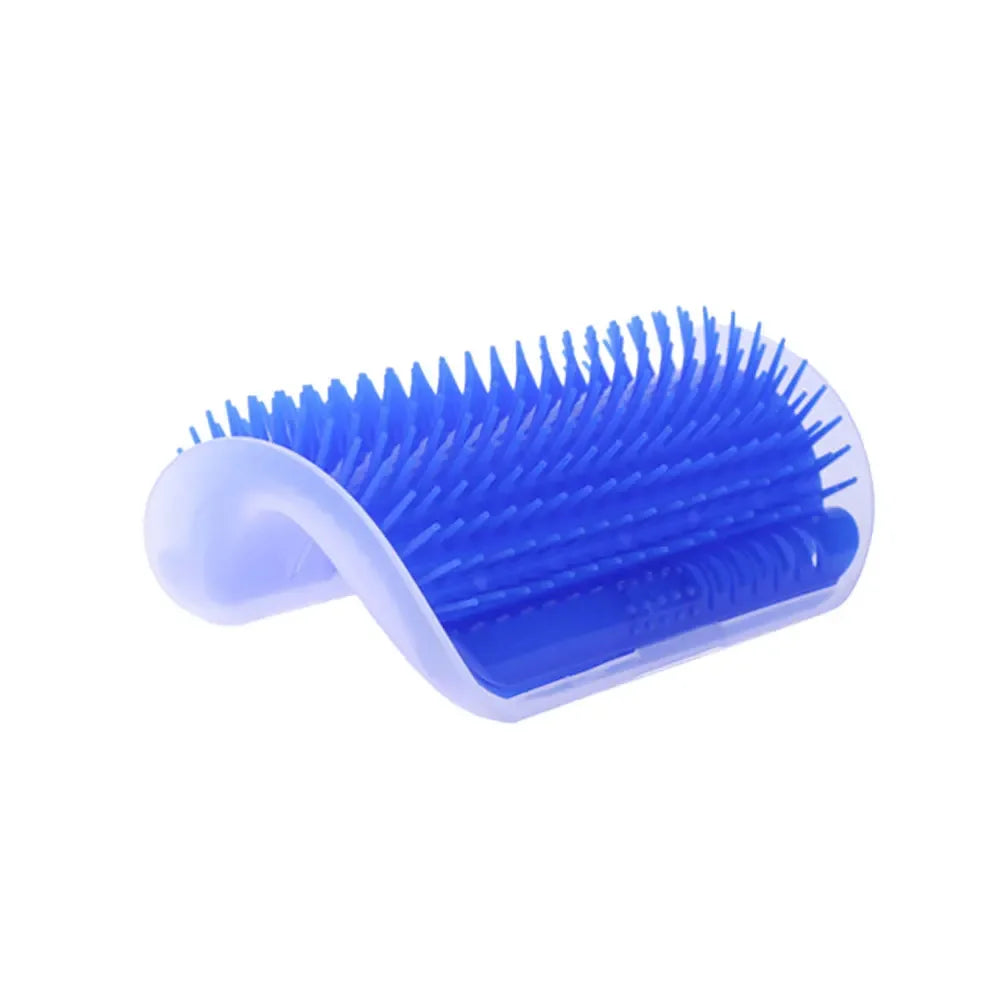 Cats Groomer Self Brush | Pet Massage Comb | Wall Corner Scratcher | Removable Self-Grooming Brush | Cat Cleaning Supplies