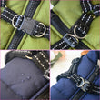 Large Pet Dog Jacket With Harness Winter Warm Dog Clothes For Labrador Waterproof Big Dog Coat Chihuahua French Bulldog Outfits
