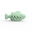 Silicone Cat Toy | Fish Shape | Self-Entertainment Chew Toy | Catnip Mint Scent | Durable Cat Play Tool | Happy Supplies for Cats