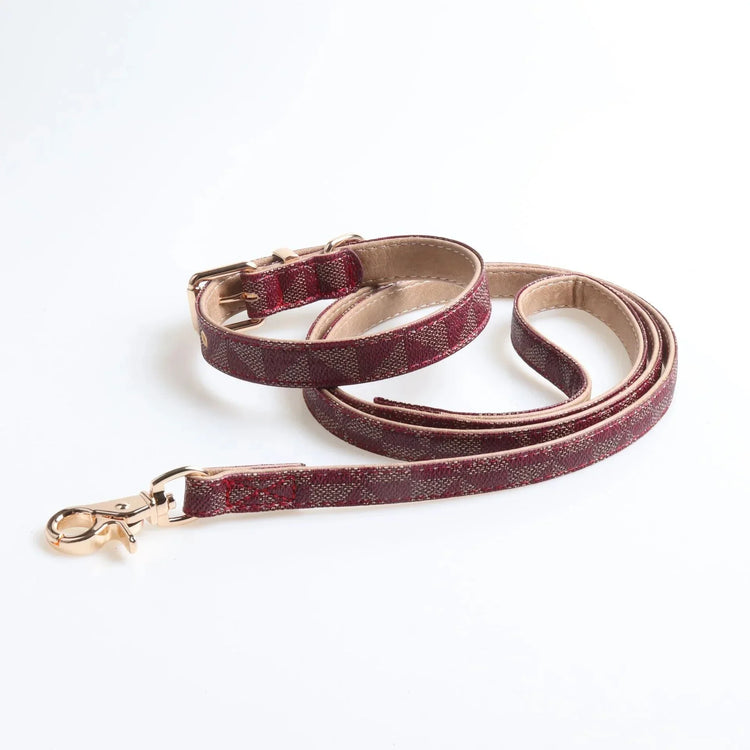 Luxury PU Leather Dog Collar – Adjustable, Breakaway, Stylish & Durable