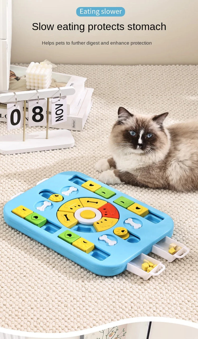 Interactive Dog Puzzle Toy for Training & Enrichment | For All Dog Sizes