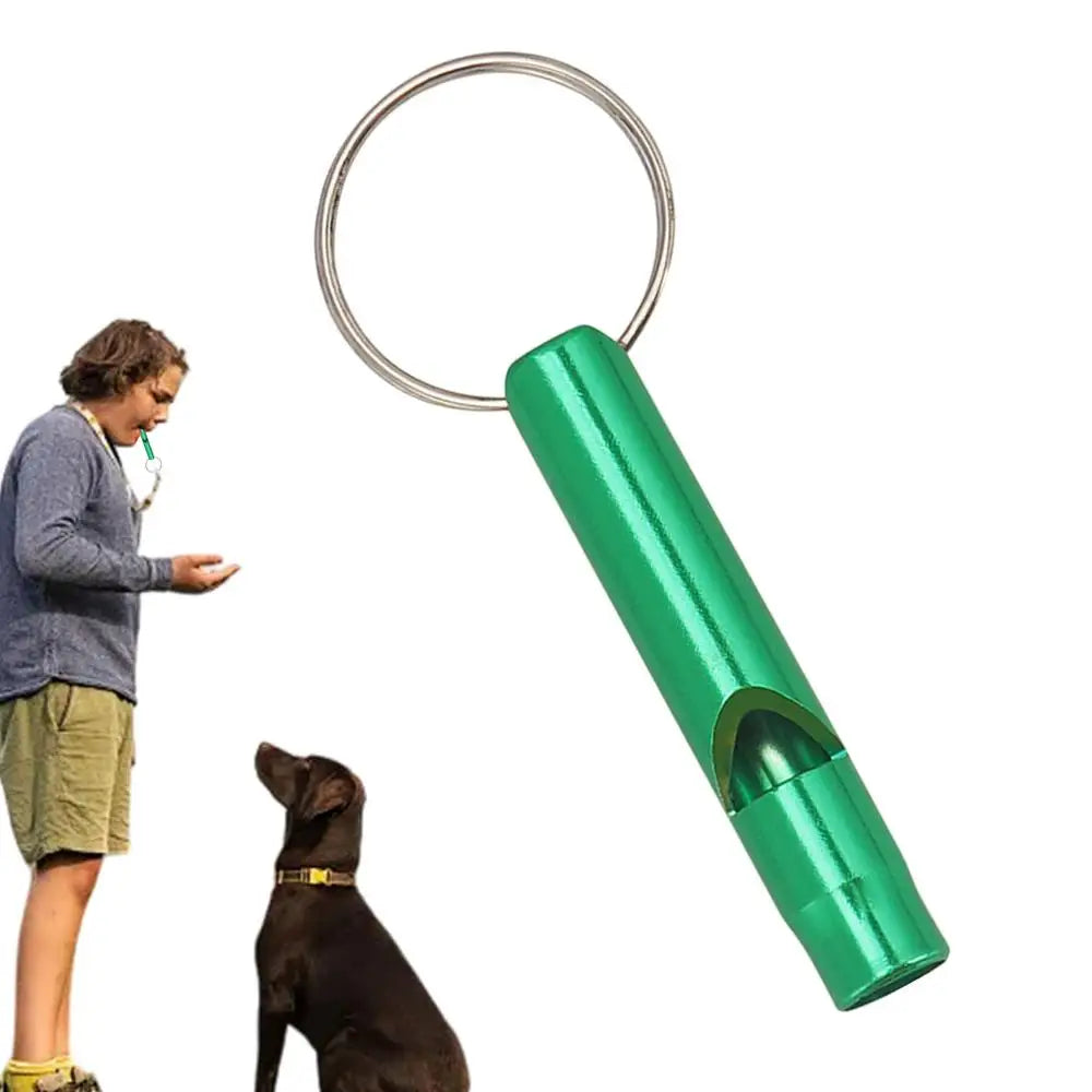 Ultrasonic Dog Training Whistle – Adjustable Frequency for Recall & Bark Control