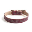 Luxury PU Leather Dog Collar – Adjustable, Breakaway, Stylish & Durable