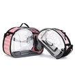 Cat/Dog Carrier Bag – Transparent, Breathable, Portable Travel Tote for Cats, Dogs & Rabbits